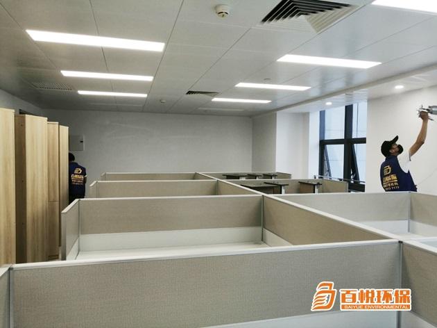 辦公樓不通風如何除甲醛？佛山百悅環(huán)保有方法